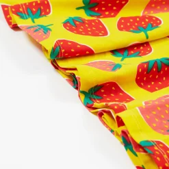 Spring Strawberry Skater Dress