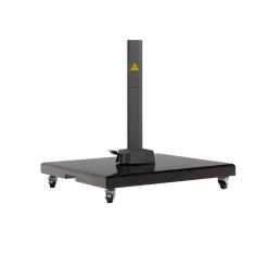 Square Glow Parasol & Cover Anthracite 3m