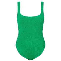 Square Neck Crinkle Swimsuit