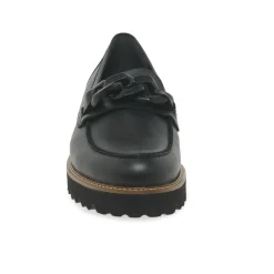 Outlet GABOR Squeeze Chain-Detail Loafers