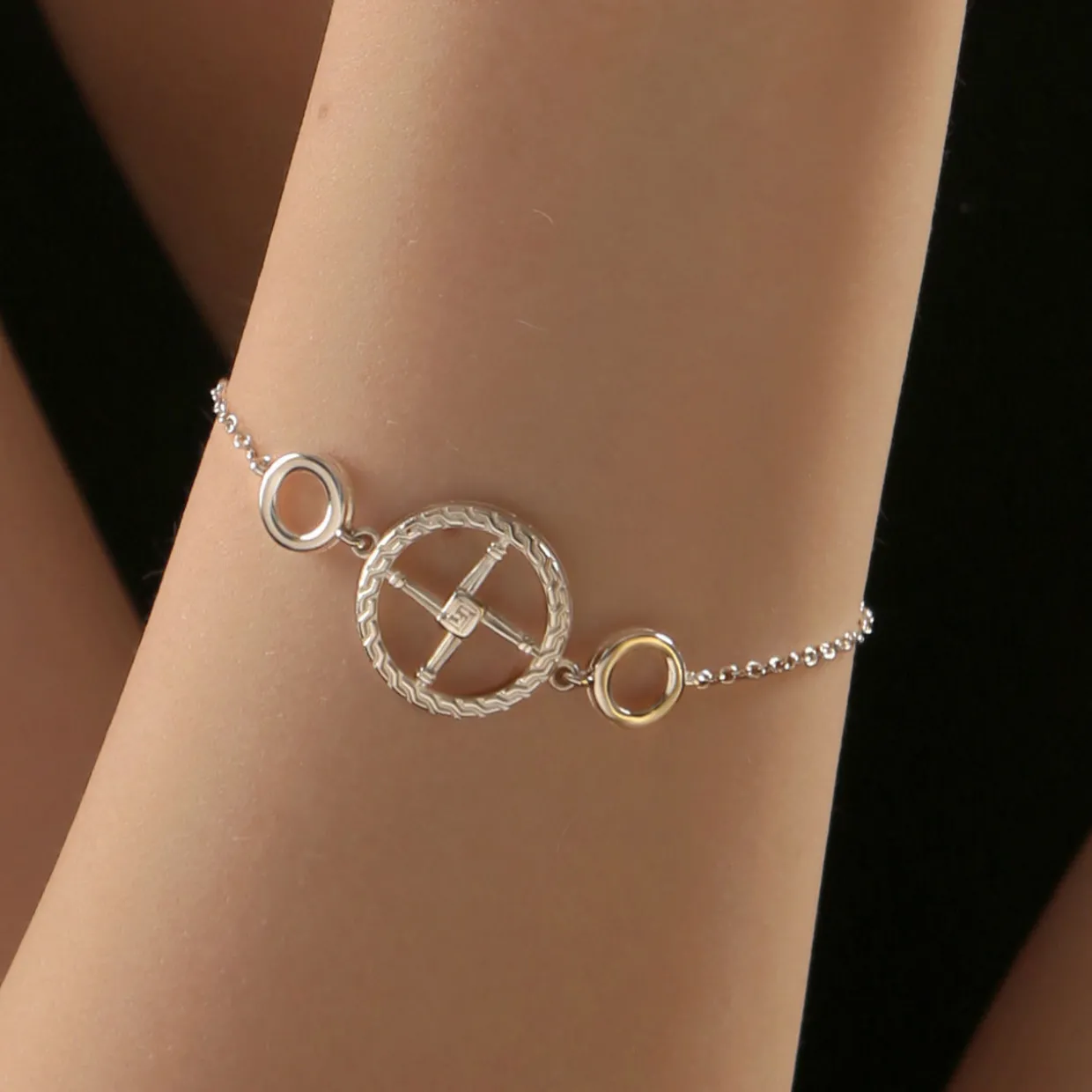 St Brigid's Cross Bracelet
