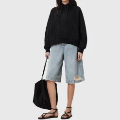 Outlet ALLSAINTS Stacks Talon Logo Drawstring Hoodie