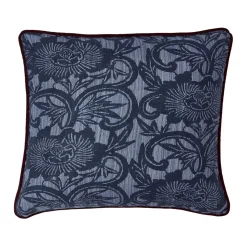 Stafford Cushion Navy/Red