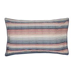 Stafford Duvet Set Navy/Red