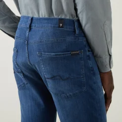 Sale 7 FOR ALL MANKIND Standard Luxe Performance Straight Jeans