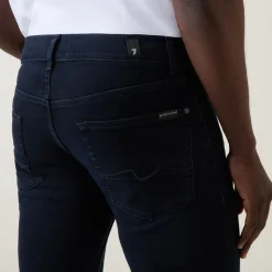 Fashion 7 FOR ALL MANKIND Standard Mid-Rise Straight Leg Jeans