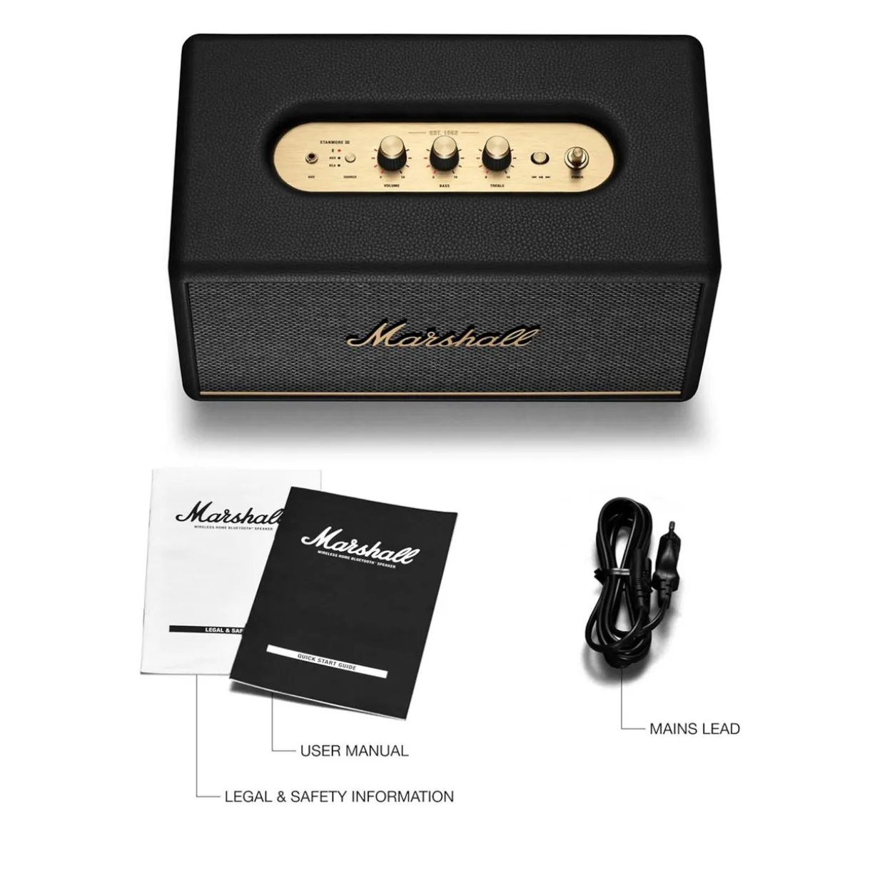 Stanmore III Bluetooth Speaker Black