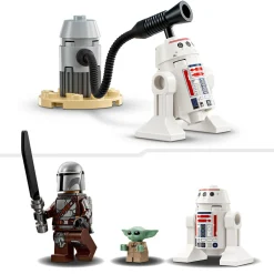 Star Wars Mando and Grogu's N-1 Starfighter™