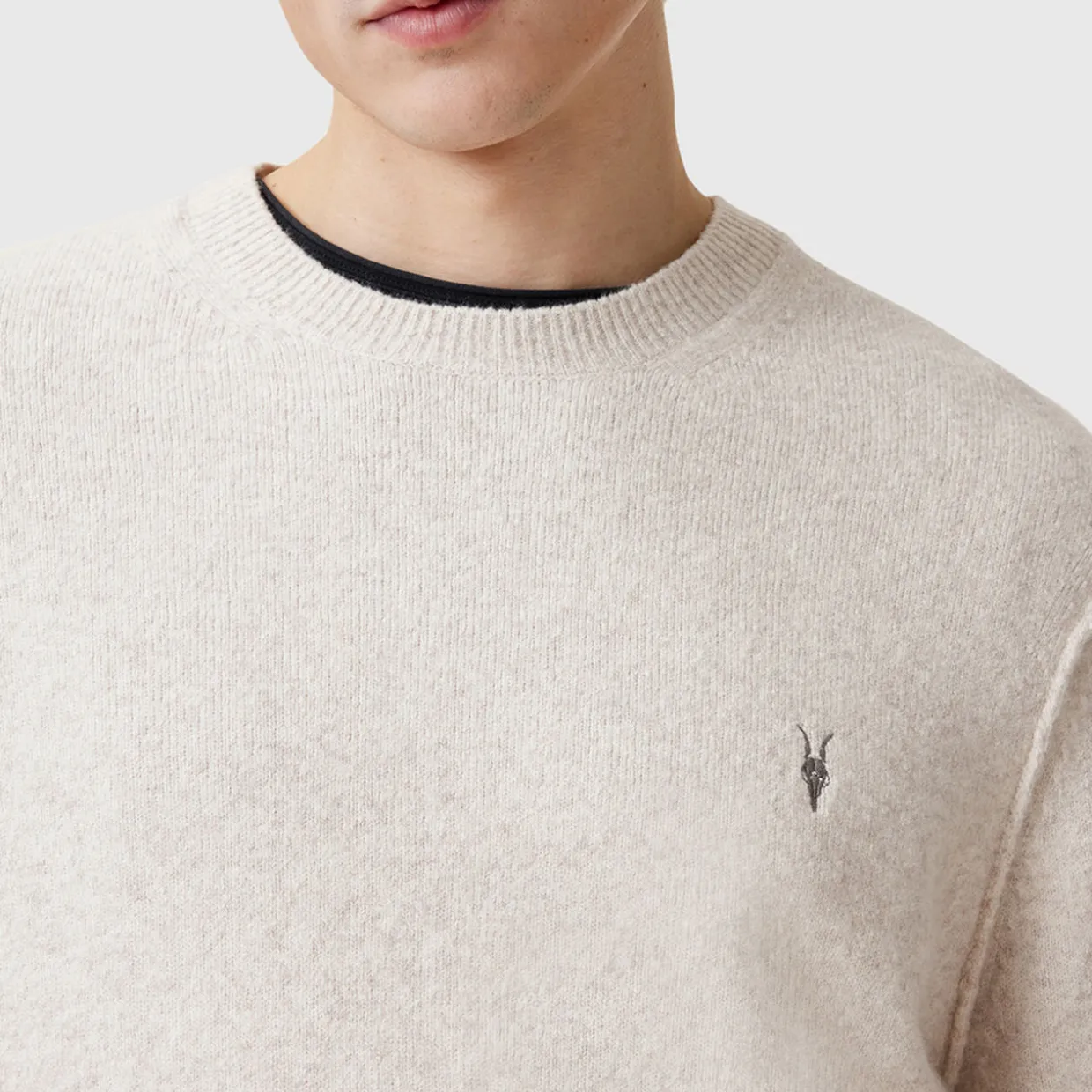 Statten Embroidered Logo Sweater