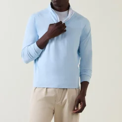 Clearance PETER MILLAR Stealth Performance Quarter-Zip Sweatshirt