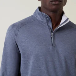 Clearance PETER MILLAR Stealth Performance Quarter-Zip Sweatshirt