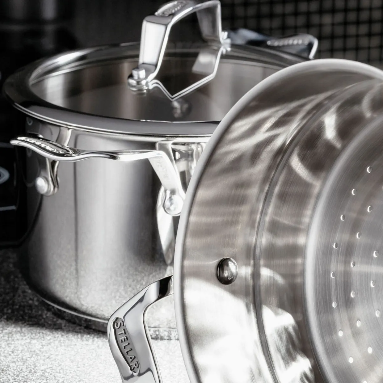 Steamers Three-Tier Steamer Set 22cm