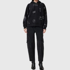 Fashion ALLSAINTS Stina Talon Graphic Hoodie