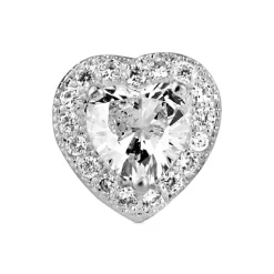 Outlet NEWBRIDGE SILVERWARE Stone Heart Earrings