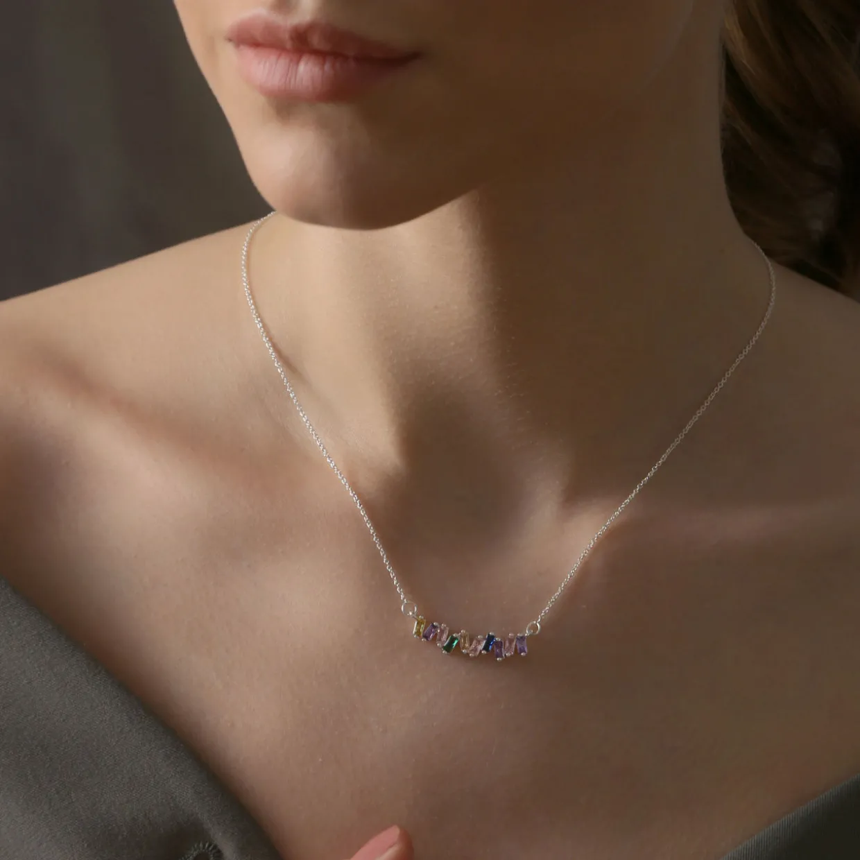 Stone Pendant Necklace