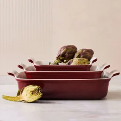 Stoneware Heritage Rectangular Dish 19cm