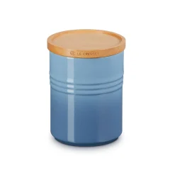 Outlet LE CREUSET Stoneware Medium Storage Jar With Wooden Lid