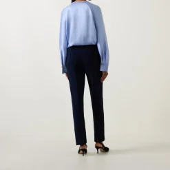 Straight-Leg Trousers