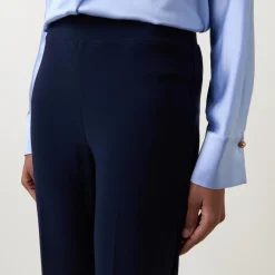 Straight-Leg Trousers