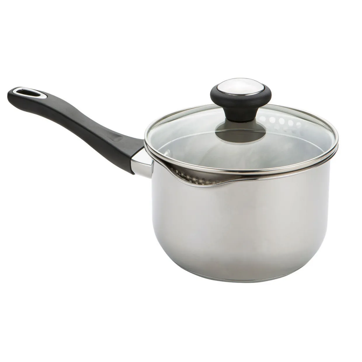 Strain Away Four Piece Set with Straining Lids