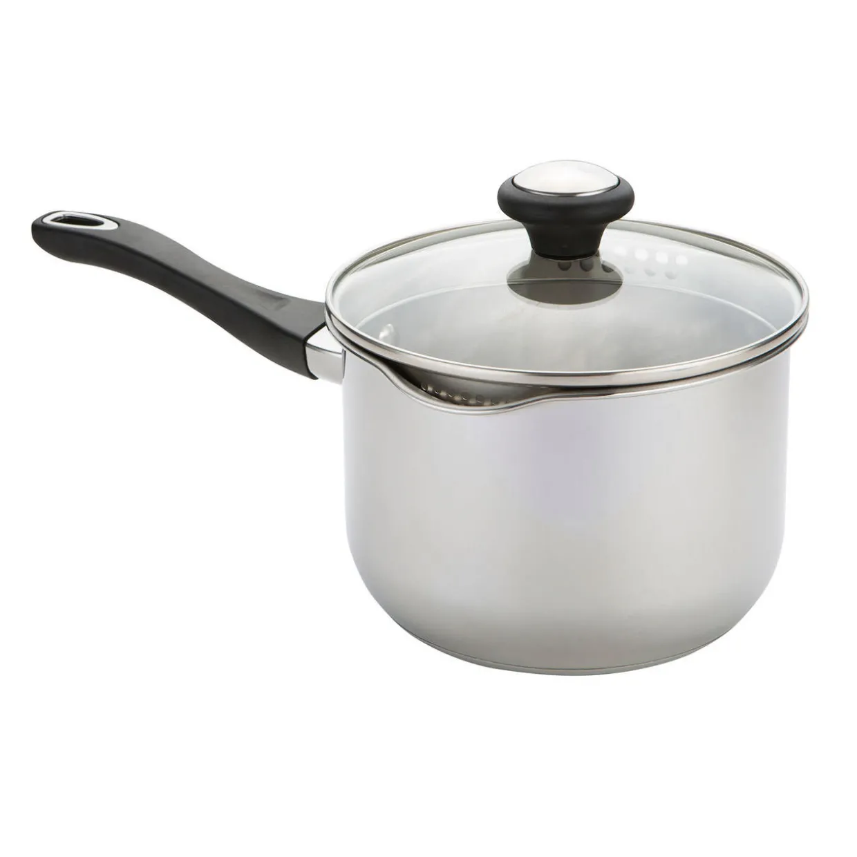 Strain Away Four Piece Set with Straining Lids