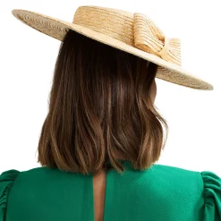 New PHASE EIGHT Straw Boater Hat