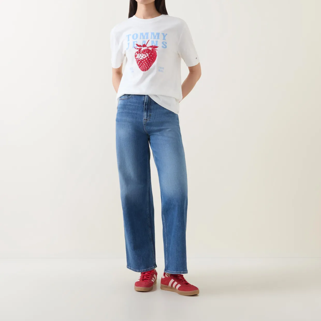 Strawberry Graphic Logo T-Shirt