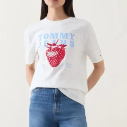 Strawberry Graphic Logo T-Shirt