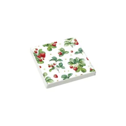 Hot EDDINGTON Strawberry Paper Napkins, Set of 20