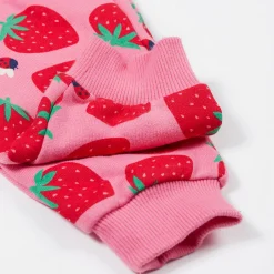 Strawberry Snuggle Crawler Track Pants