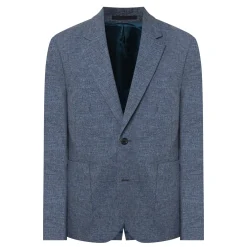 Stretch Buggy Single-Breasted Blazer