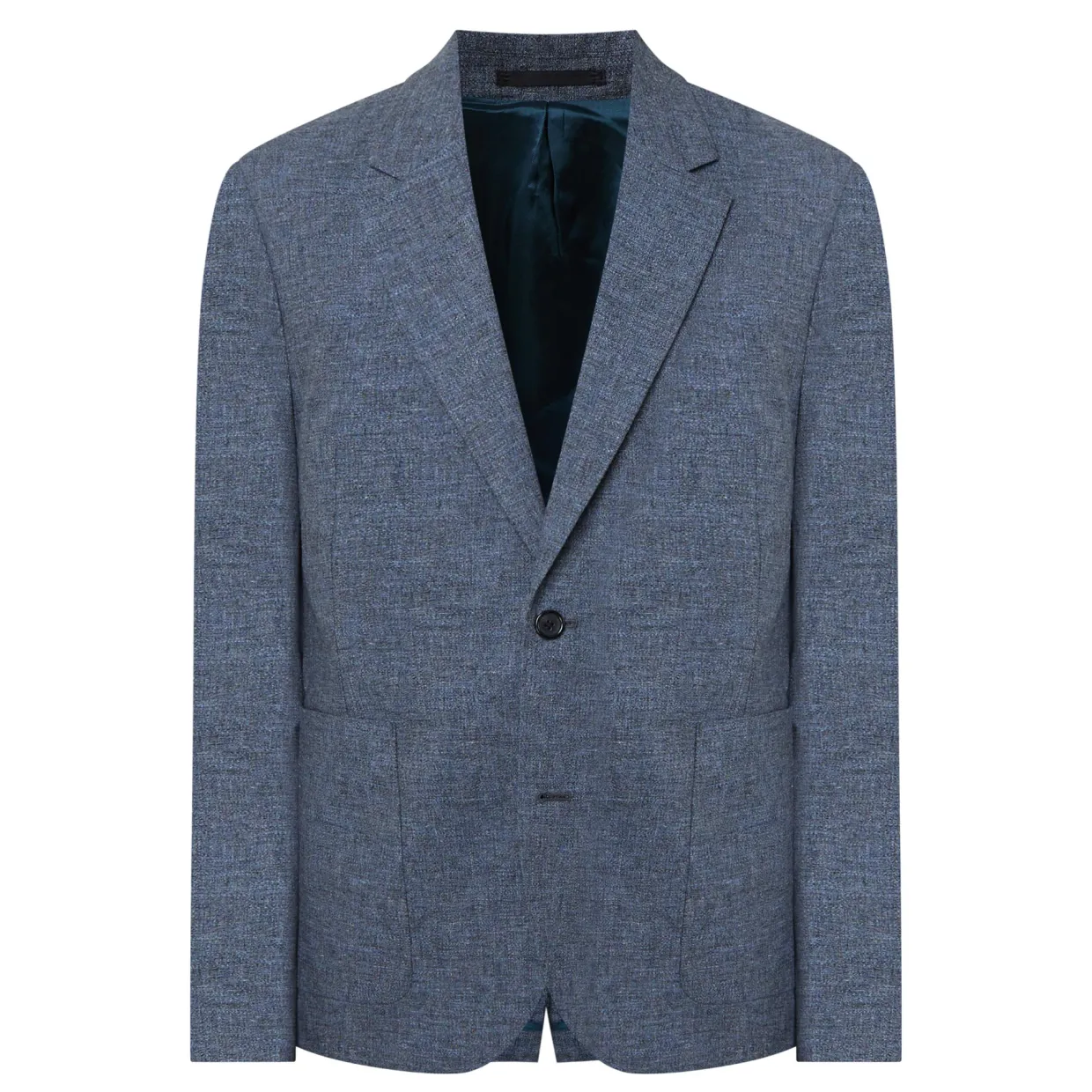 Stretch Buggy Single-Breasted Blazer