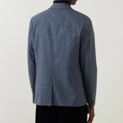 Stretch Buggy Single-Breasted Blazer