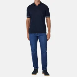 Hot BOGGI MILANO Stretch Denim Straight Leg Jeans