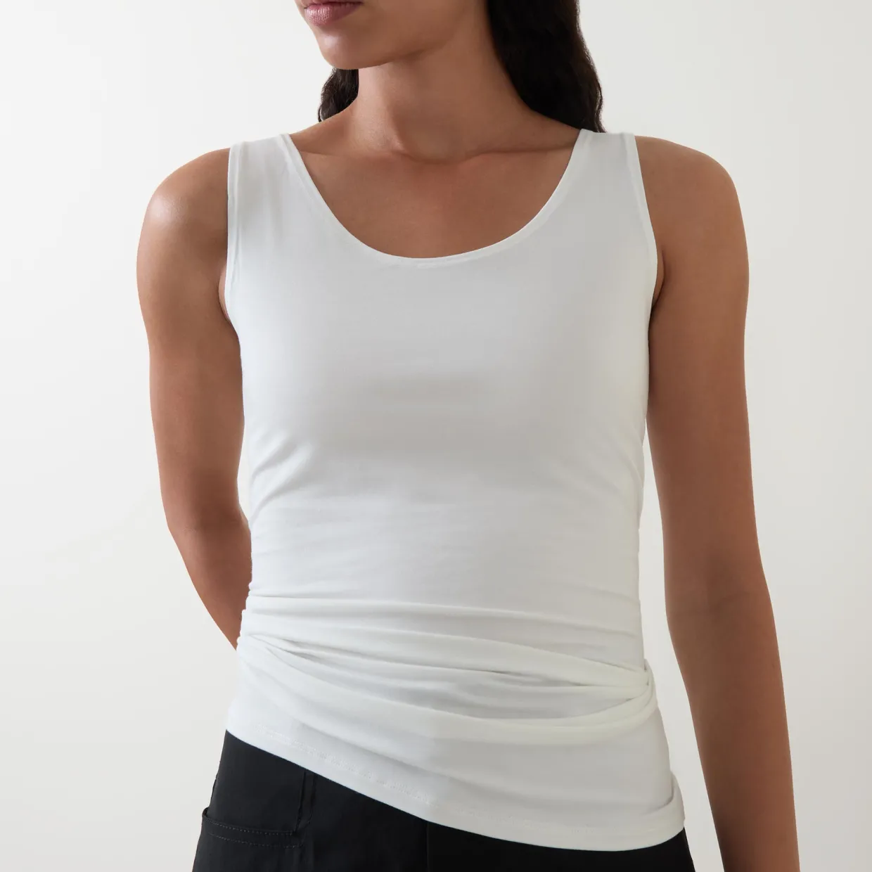 Stretch Solid Tank Top