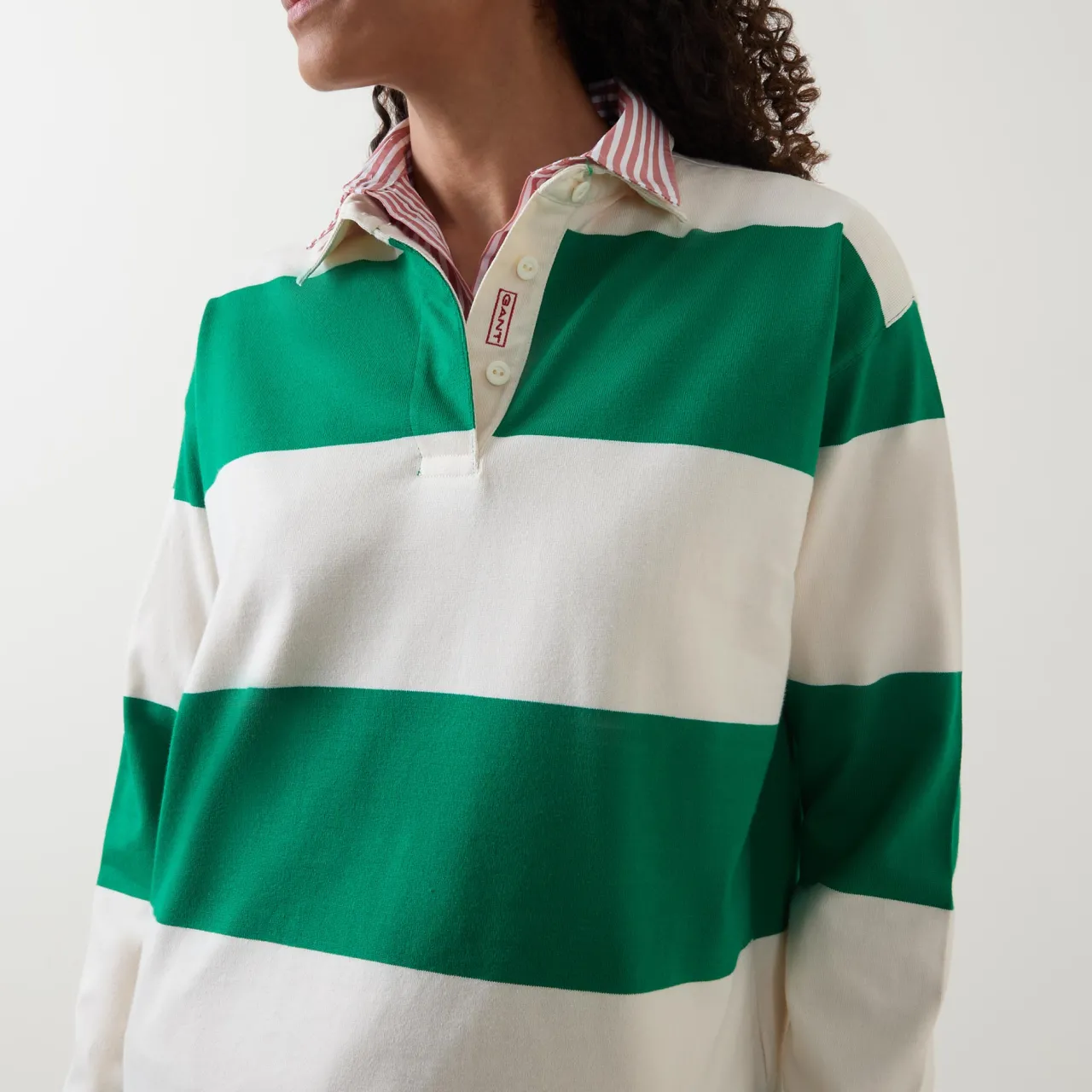 Outlet GANT Stripe Heavyweight Rugby Top