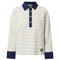 Stripe Logo Polo Shirt