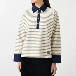 Stripe Logo Polo Shirt