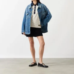 Stripe Logo Polo Shirt