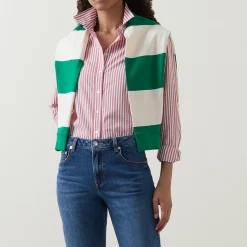 Sale GANT Stripe Logo Shirt