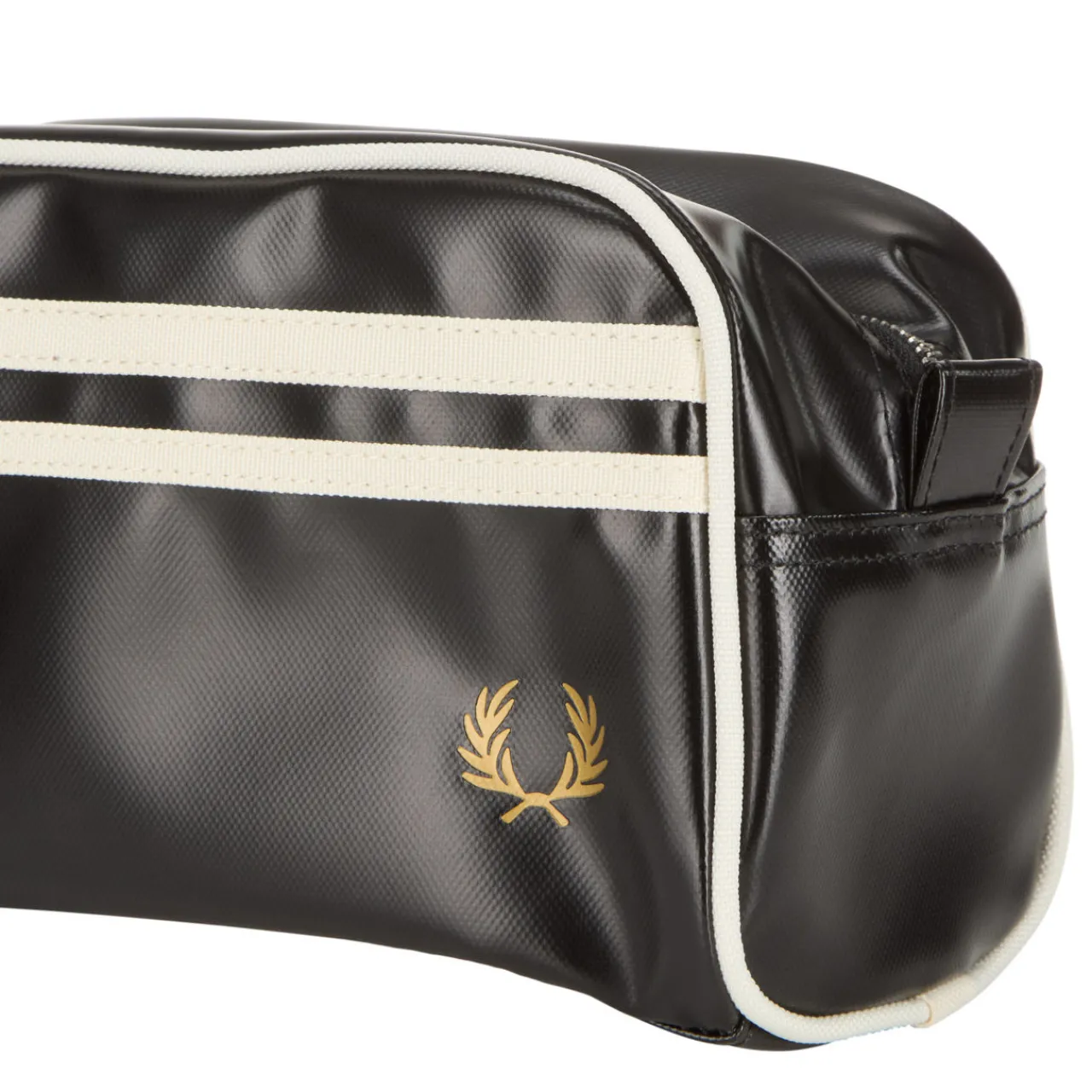 Hot FRED PERRY Stripe Logo Wash Bag