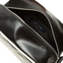 Hot FRED PERRY Stripe Logo Wash Bag