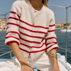 Striped Cardigan