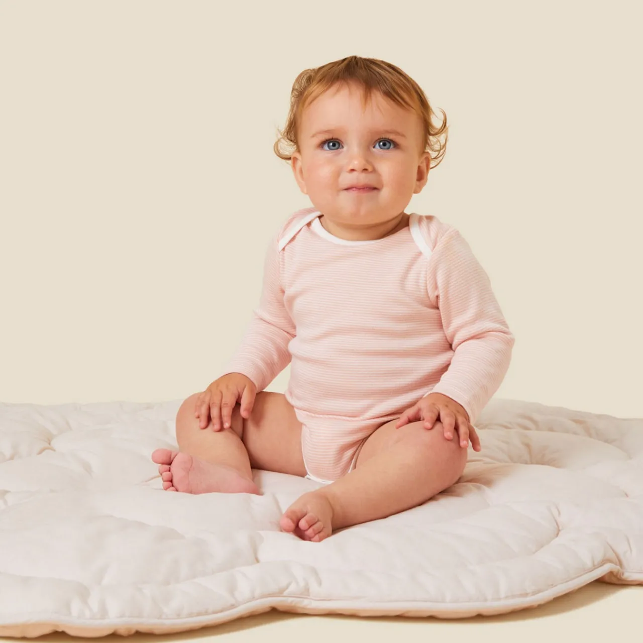 Online MORI Striped Logo Bodysuit