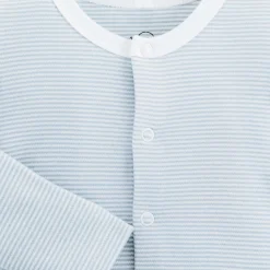 Striped Logo Pocket Cardigan