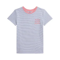 Striped Logo T-Shirt 6-12 Years