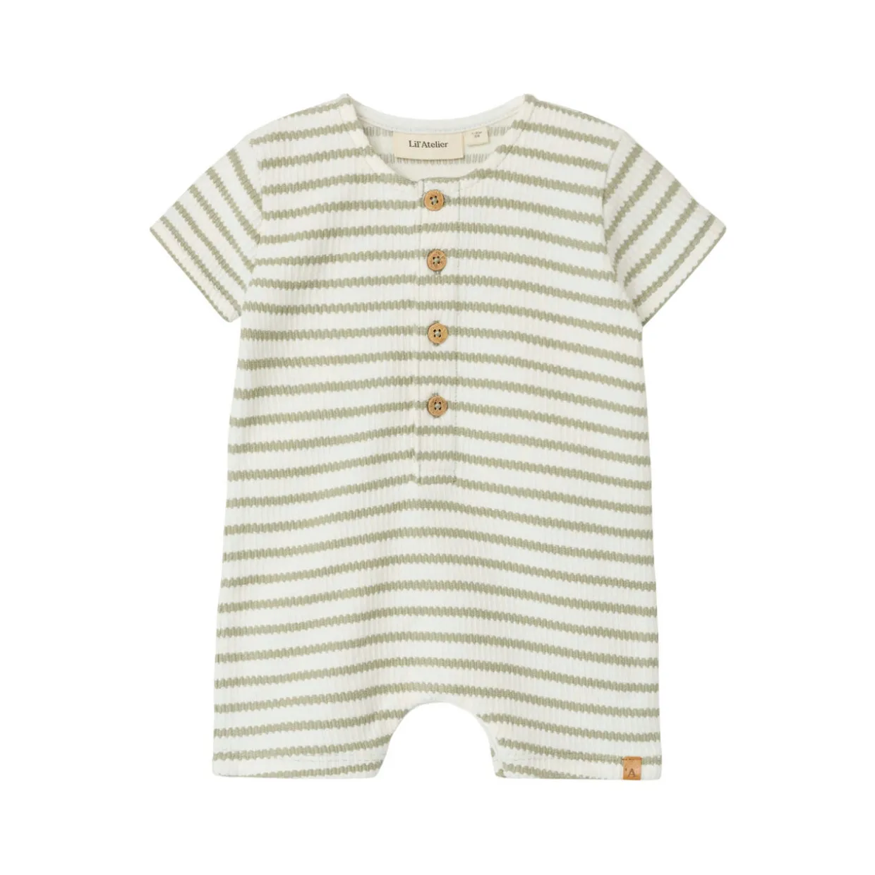 Striped Ribbed Bodysuit