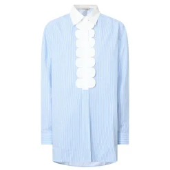 Striped Scalloped Shirt