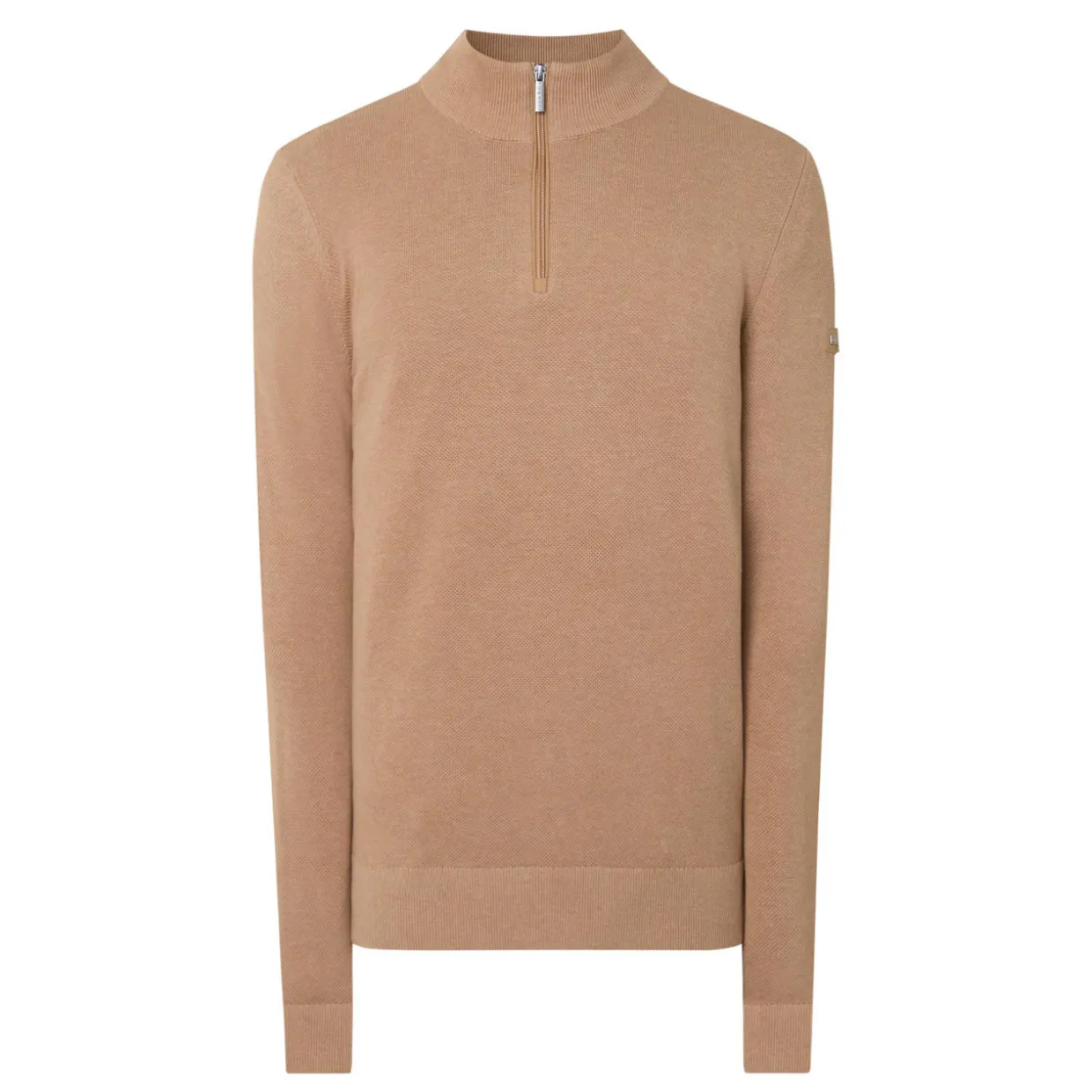 Structure Logo Half-Zip Sweater