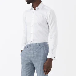 Stud Button Evening Shirt